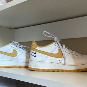 Yellow Nike Air Forces